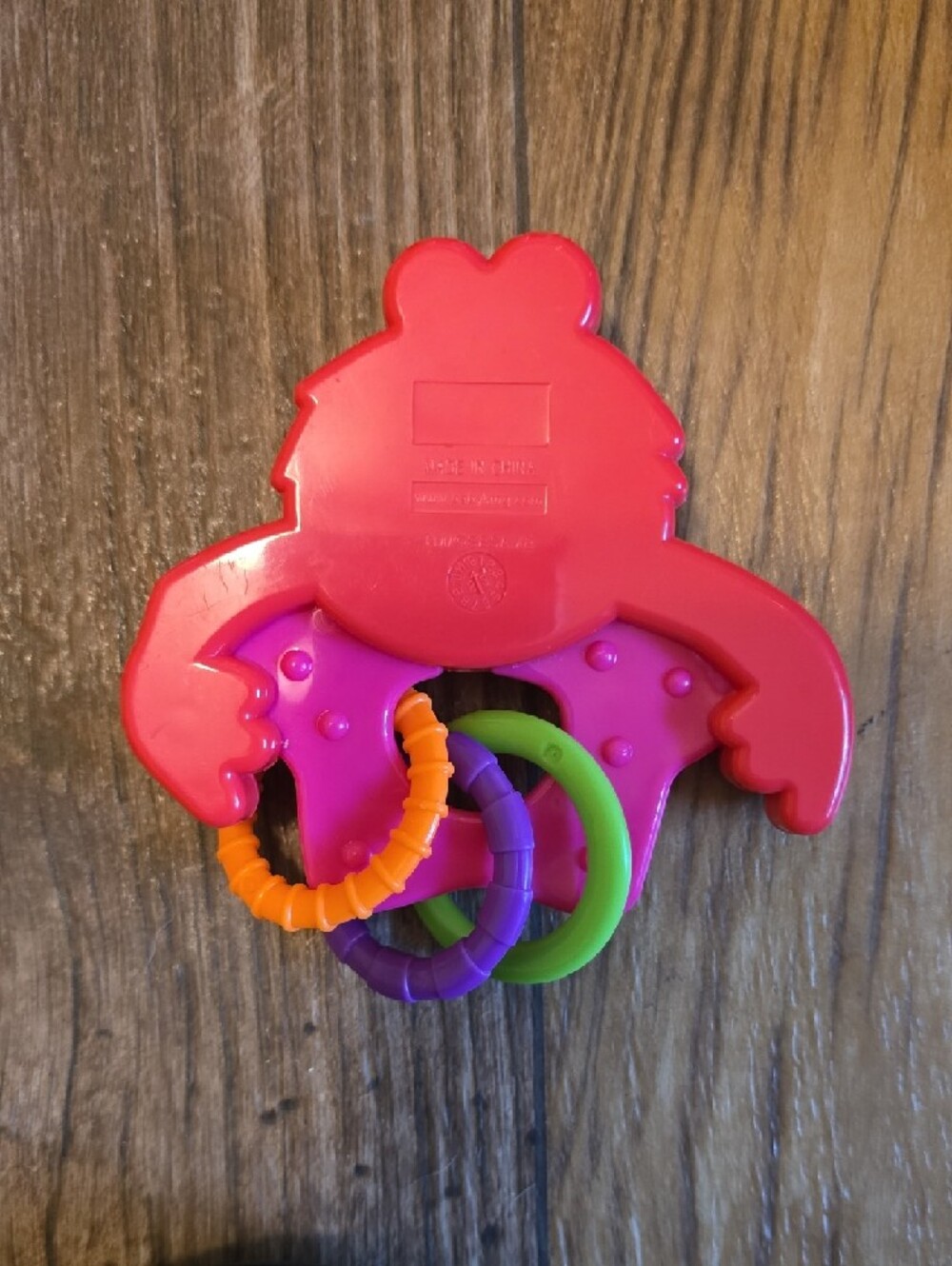 Elmo Baby Rattle Toy - Picture 3 of 4